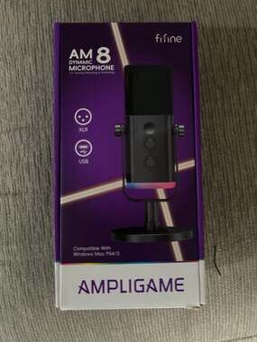 Fifine AmpliGame am8 usb/xlr Dynamic Microphone
